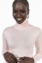 Full Fisherman Long Sleeve Viscose Pink Bodysuit - 4