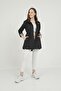 Women's Tight Waist Trench Jeans - 2