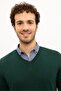 Green Men's Knitwear Sweater - 2