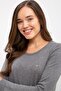 Gray Women's Knitwear Sweater - 2
