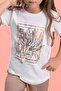Sum Mer Cream Girl's Pajama Set - 2