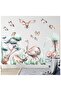 Safari Themed Kids Room Wall Sticker Set - 2
