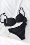 Dameon Aria Patterned Padded Bra Set