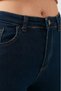 Dark Blue High Waist Super Skinny Jeans Women's Jeans - 6