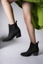 Glellea Women's Boots00125006 Black Suede - 5
