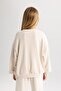 Girl's Oversize Fit Printed Sweatshirt A7426A823Au - 6