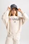 Girl's Oversize Fit Printed Sweatshirt A7426A823Au - 3
