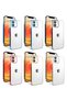 Apple iPhone 12 Case Zore Garage Cover with Camera Protection Color Frame - 3