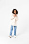 Women's Lined Plush Hooded Fur Coat - 4