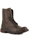 - Khaki Leather Men's Boots 102-2871-41300 - 2