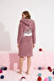 rosedry Wellsoft Hooded Embroidered Dressing Gown - 3