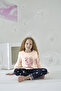 8576 GIRL'S PRINTED PAJAMAS SET GARSON
