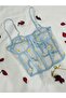 الأزرق المكشوفة ديزي Underwire بوستير مشد