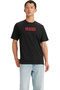 Relaxed Fit Crew Neck 100% Cotton T Shirt with Logo Men's T SHIRT A2082