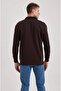 X7405Az/Bn192 Defacto Men's Sweat Brown - 4