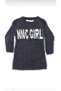 Baby Girl Little Girl Navy Blue Color Winter Knitted Furry Dress