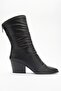 LAVAL Black Skin Women's Boots - 6