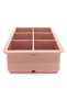 Silicone Large Size Xxl 6-Piece Cube Ice Mold with Lid, Powder 3 Pieces - 7