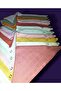 100% cotton 12-pack Muslin Collar Bib, Scarf Double Layer with Two Snaps Umay Baby Girl (SCARF, DROP) - 3