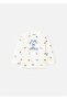 Baby Boy Long Sleeve Printed T-Shirt Cream 2021 - 2