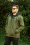 Men's Khaki Water Resistant Windproof Detachable Hooded Fishing Biker Coat 23EMNTR860 - 5
