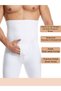 Danni Model Knitted Seamless Belly Corset Panties Boxer White Color - 3
