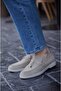 Women's Comfortable Lightweight Soft Suede Tasseled Loafer Ballet Flats - 4