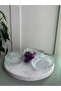 Paşabahçe Oval Plate Set Aurora 10545- Presentation Holder with Frame - 2