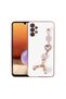 Fashion Case with Handle with Samsung Galaxy A32 4g Compatible Colorful Chain Jewelry Design - 2