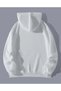 SEBESTA FASHİON NEW SEASON Unisex 2 THREAD BARDEN THICK PRINTED HOODED Sweatshirt - 2