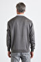Men's Standard Fit Normal Cut V-Neck Knitwear Sweater - 7
