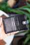 Beijing Genuine Leather Unisex Black Card Holder Wallet with Plenty of Card Holders and External Placket - 5