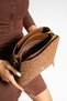 İmpolo Alberta KamelEmpirme Print Women's Shoulder and Crossbody Bag 19x23 Size - 3