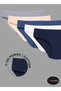 SET OF 5 100% COTTON COLORED TROPHY SPECIAL WAIST BIKINI PANTIES