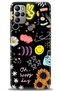 General Mobile Gm 21 Pro Case Hd Printed Case - Happy Day + Full Screen Protector