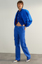 Limited Edition Saks Kargo Cepli Yüksek Bel Wide Leg Jeans TWOAW24JE00229 - 2