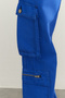 Limited Edition Saks Kargo Cepli Yüksek Bel Wide Leg Jeans TWOAW24JE00229 - 5