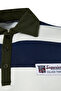 Lacivert Regular/Normal Kesim Polo Yaka Çizgili İçi Polar/Sıcak Tutan Sweatshirt TMNAW24SW00240 - 8