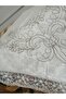 Guipure Embroidered Velvet Dowry Box Luxury Bundle Promise Engagement Wedding Bundle Table Coffee Table Machine Cover 90*90cma - 4