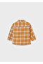 Baby Boy Yellow Shirt Plaid Long Sleeve - 2