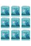 Organic and Natural Winged Ultra Pad Long - Night Set of 9 - 90 Pads