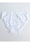 Girl's 100% Cotton White Jacquard Slip/Panties 3-Piece - 2