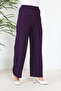 BELİ LASTİKLİ KREP PANTOLON - 4