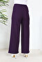 BELİ LASTİKLİ KREP PANTOLON - 5