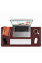 Lindos Leather Desk Pad, Large Mouse Pad, Gaming Player Mause Pad, Desk Mat for Office and Home - 2