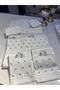 Our Embroidered Cotton Satin Pique and Duvet Cover Set is Composed of 7 Pieces