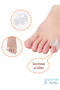 Foot Little Finger Ring Flip-Flop Roller Silicone Callus and Irritation Prevention - 1 pair - 2