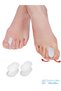 Toe Finger Silicone Roller Thumb Separator and Shape Corrector - Hallux Valgus 1 Pair - 3
