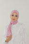 Candy Pink Luxury Combed Cotton Shawl - Women's Hijab Jersey Hijab Lycra Shawl - 5