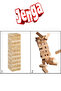 لعبة التوازن 54 قطعة Jenga خشبية كبيرة الحجم